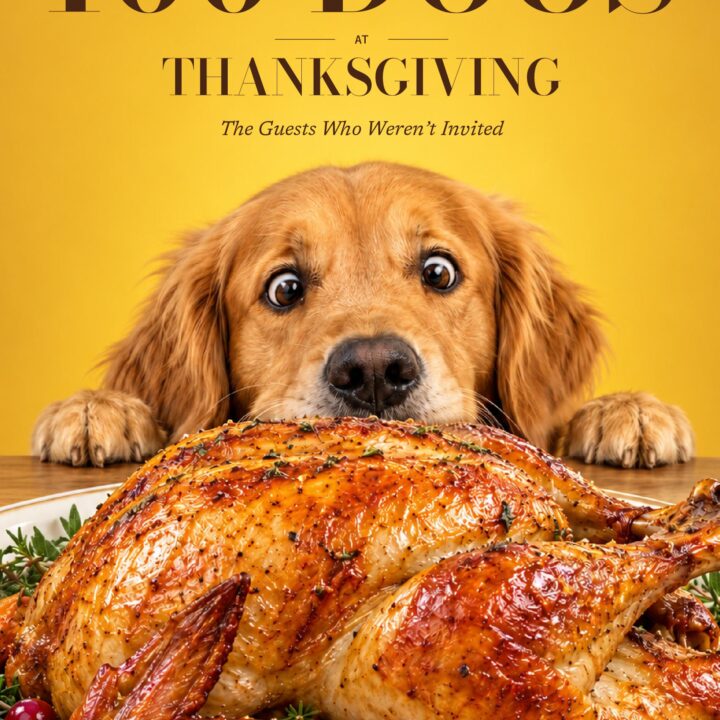 100 DOGS AT THANKSGIVING. Illustrated Book About Guests Who Weren’t Invited
